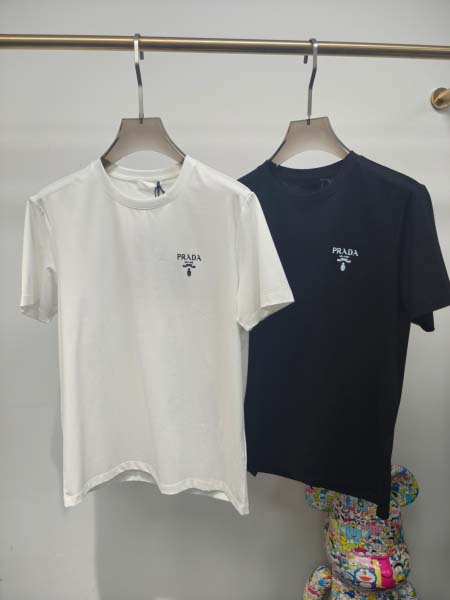 2025年4月26日入荷新作PRADA半袖Tシャツ 原版复刻...