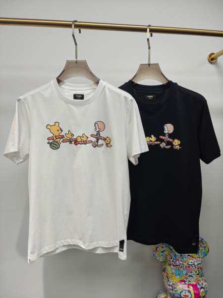 2025年4月26日入荷新作FENDI半袖Tシャツ 原版复刻...
