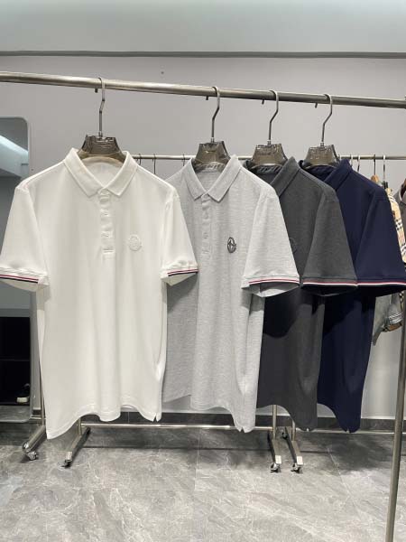 2025年4月26日入荷新作MONCLER半袖ポロシャツ 原...