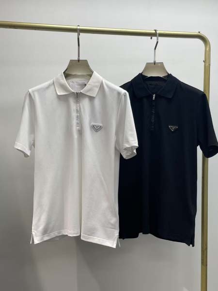 2025年4月26日入荷新作Prada半袖ポロシャツ 原版复...