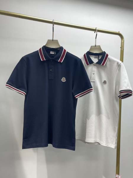 2025年4月26日入荷新作MONCLER半袖ポロシャツ 原...