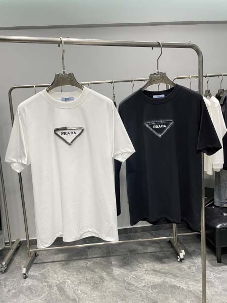 2025年4月26日入荷新作PRADA半袖Tシャツ 原版复刻...