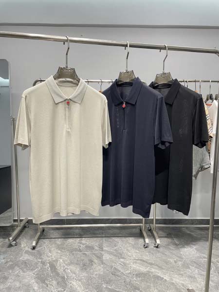 2025年4月26日入荷新作KITON半袖ポロシャツ 原版复...