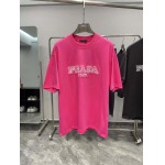 2025年4月26日入荷新作PRADA半袖Tシャツ 原版复刻高級品香港の会社超厳選★入手困難/誕生日プレゼント/yinx工場