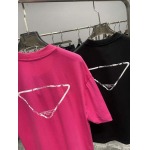 2025年4月26日入荷新作PRADA半袖Tシャツ 原版复刻高級品香港の会社超厳選★入手困難/誕生日プレゼント/yinx工場