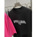 2025年4月26日入荷新作PRADA半袖Tシャツ 原版复刻高級品香港の会社超厳選★入手困難/誕生日プレゼント/yinx工場