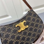 2025年4月27日入荷新作  CELINE 新品Tillyわきの下バッグ  牛革  6610SQ SIZE:23*13.5*4cm  /XX工場