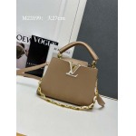 2025年4月27日入荷新作   M23199  Capucines BB  Taurillon   27 x 18 x 9CM   /XX工場