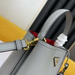 2025年4月27日入荷新作 PRADA 新品Double Saffiano 1BA213#   SIZE: ：23*13*22 cm  /XX工場