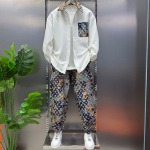 2025年4月30日春秋 新品Louis Vuittonメンズ 上下セット