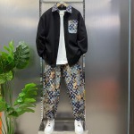 2025年4月30日春秋 新品Louis Vuittonメンズ 上下セット