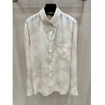 2025年5月1日春夏新品Louis Vuitton長袖シャツ 素材100%:シルク