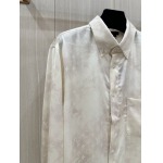 2025年5月1日春夏新品Louis Vuitton長袖シャツ 素材100%:シルク