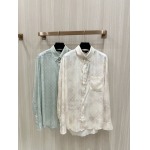 2025年5月1日春夏新品Louis Vuitton長袖シャツ 素材100%:シルク