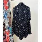 2025年5月1日春夏新品Chanel長袖シャツ 素材100%:シルク