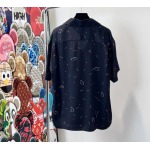 2025年5月1日高品質新作イヴ･サンローランYSL半袖シャツ素材100%:シルク