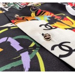 2025年5月1日高品質新作Chanel 半袖シャツ素材100%:シルク