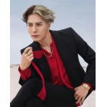 2025年5月1日春夏新品VALENTINO長袖シャツ 素材100%:シルク