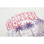 2025年5月1日入荷新作GANNI半袖 Tシャツ誕生日プレゼントの服/男女兼用/カップル服人気/R&B