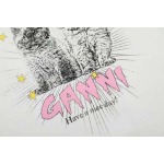 2025年5月1日入荷新作GANNI半袖 Tシャツ誕生日プレゼントの服/男女兼用/カップル服人気/R&B