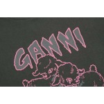 2025年5月1日入荷新作GANNI半袖 Tシャツ誕生日プレゼントの服/男女兼用/カップル服人気/R&B