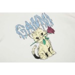 2025年5月1日入荷新作GANNI半袖 Tシャツ誕生日プレゼントの服/男女兼用/カップル服人気/R&B