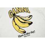 2025年5月1日入荷新作GANNI半袖 Tシャツ誕生日プレゼントの服/男女兼用/カップル服人気/R&B