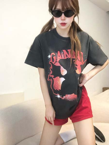 2025年5月1日入荷新作GANNI半袖 Tシャツ誕生日プレ...