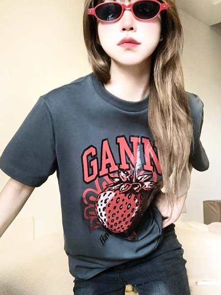 2025年5月1日入荷新作GANNI半袖 Tシャツ誕生日プレ...