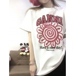 2025年5月1日入荷新作GANNI半袖 Tシャツ誕生日プレゼントの服/男女兼用/カップル服人気/R&B