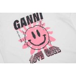 2025年5月1日入荷新作GANNI半袖 Tシャツ誕生日プレゼントの服/男女兼用/カップル服人気/R&B