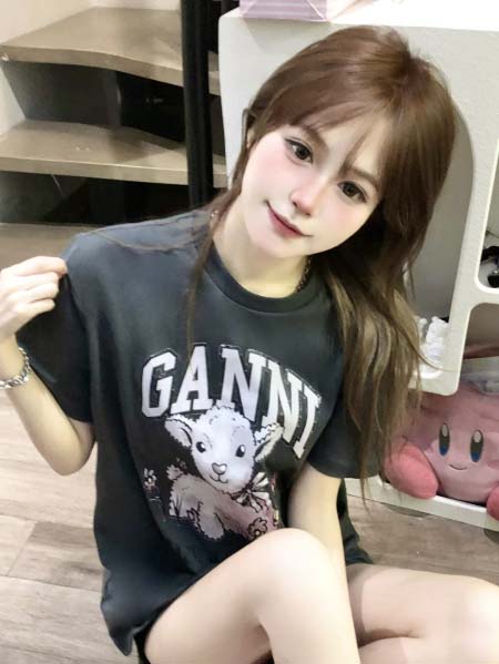 2025年5月1日入荷新作GANNI半袖 Tシャツ誕生日プレ...