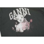 2025年5月1日入荷新作GANNI半袖 Tシャツ誕生日プレゼントの服/男女兼用/カップル服人気/R&B