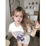 2025年5月1日入荷新作GANNI半袖 Tシャツ誕生日プレゼントの服/男女兼用/カップル服人気/R&B