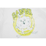 2025年5月1日入荷新作GANNI半袖 Tシャツ誕生日プレゼントの服/男女兼用/カップル服人気/R&B