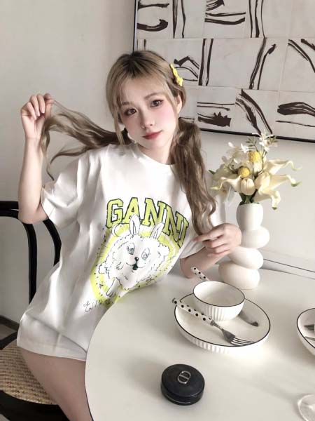 2025年5月1日入荷新作GANNI半袖 Tシャツ誕生日プレ...