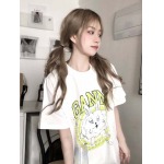 2025年5月1日入荷新作GANNI半袖 Tシャツ誕生日プレゼントの服/男女兼用/カップル服人気/R&B