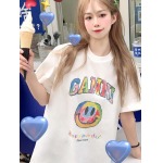 2025年5月1日入荷新作GANNI半袖 Tシャツ誕生日プレゼントの服/男女兼用/カップル服人気/R&B