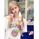 2025年5月1日入荷新作GANNI半袖 Tシャツ誕生日プレゼントの服/男女兼用/カップル服人気/R&B