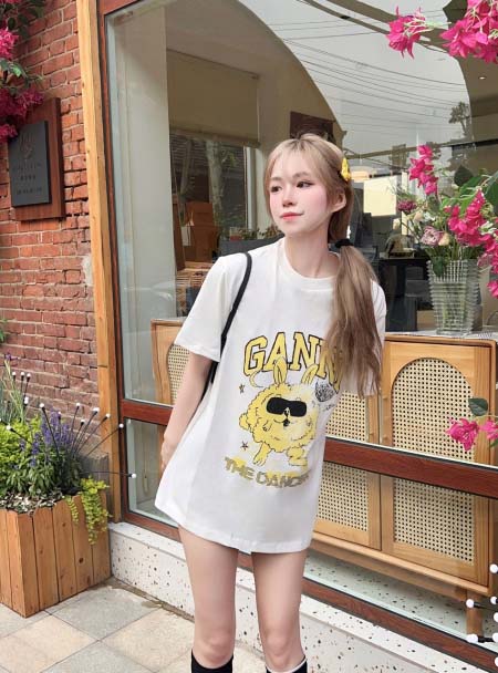 2025年5月1日入荷新作GANNI半袖 Tシャツ誕生日プレ...