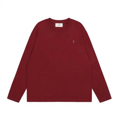 2025年5月1日入荷新作Ami長袖 Tシャツ誕生日プレゼン...