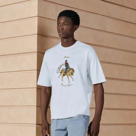 2025年5月4日入荷高品質春夏新作HERMES半袖Tシャツ yuemi工場