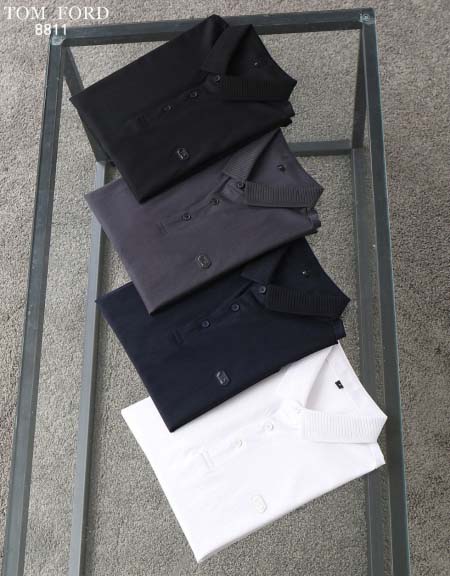 2025年5月6日入荷新作TOM FORD紳士半袖ポロシャツ安いけど高品質M-4XL/Fuer工場
