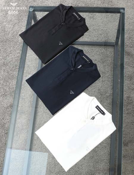 2025年5月6日入荷新作ARMANI紳士半袖ポロシャツ安いけど高品質M-4XL/Fuer工場