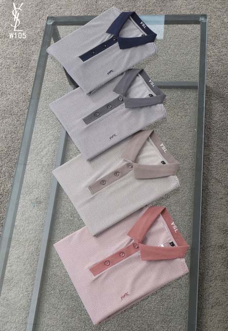 2025年5月6日入荷新作YSL紳士半袖ポロシャツ安いけど高品質M-4XL/Fuer工場