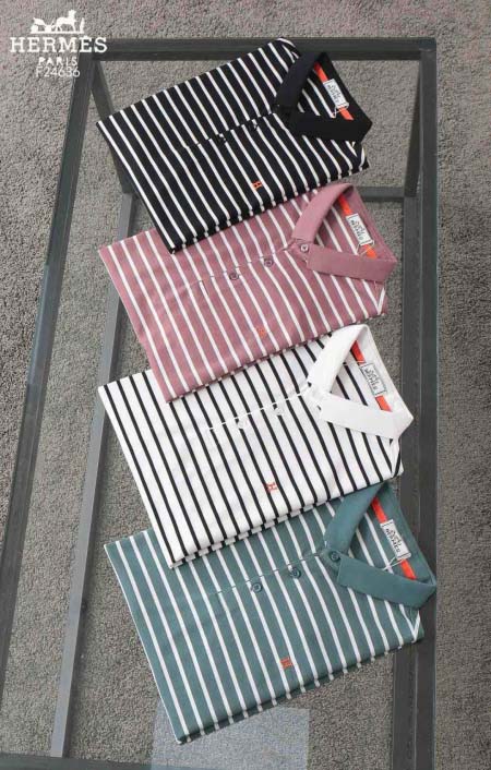 2025年5月6日入荷新作HERMES紳士半袖ポロシャツ安いけど高品質M-4XL/Fuer工場