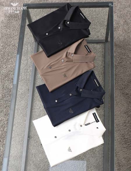 2025年5月6日入荷新作ARMANI紳士半袖ポロシャツ安いけど高品質M-4XL/Fuer工場