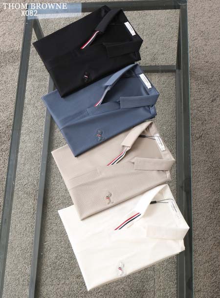 2025年5月6日入荷新作Thom Browne紳士半袖ポロシャツ安いけど高品質M-4XL/Fuer工場