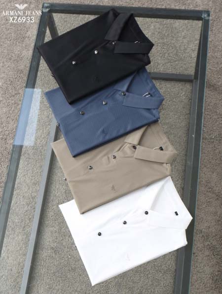 2025年5月6日入荷新作ARMANI紳士半袖ポロシャツ安いけど高品質M-4XL/Fuer工場