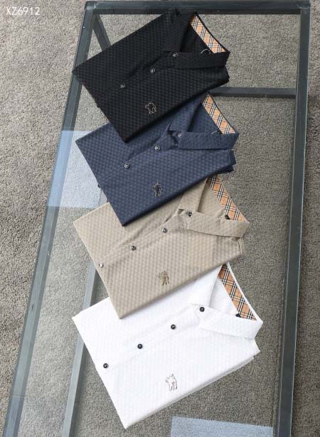 2025年5月6日入荷新作burberry紳士半袖ポロシャツ安いけど高品質M-4XL/Fuer工場